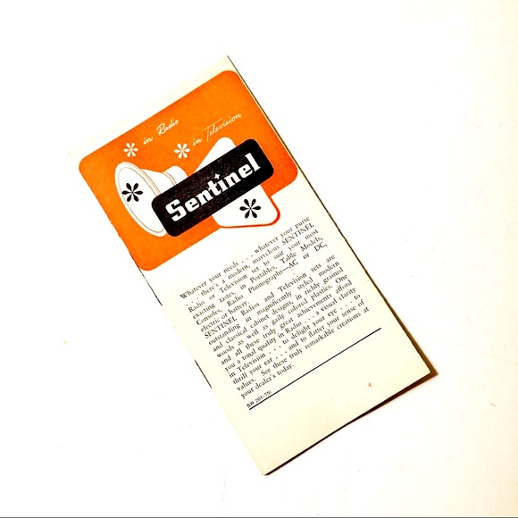 Vintage Sentinel Radio Flyer Manual - Picture 3 of 10